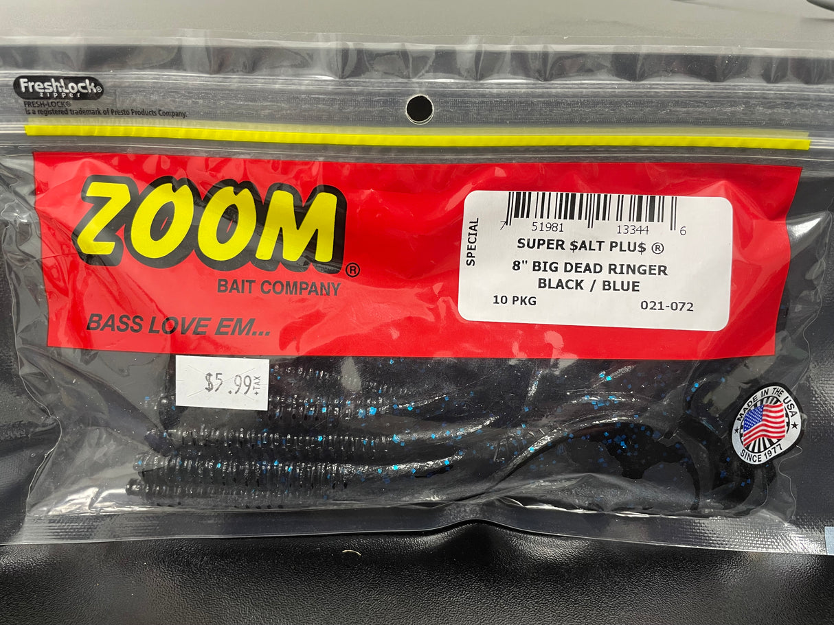 Zoom 8" Big Dead Ringer Worm