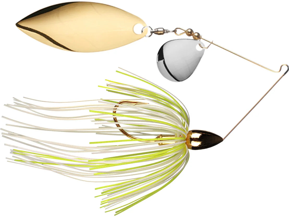 War Eagle Gold Colorado Willow Spinner Bait