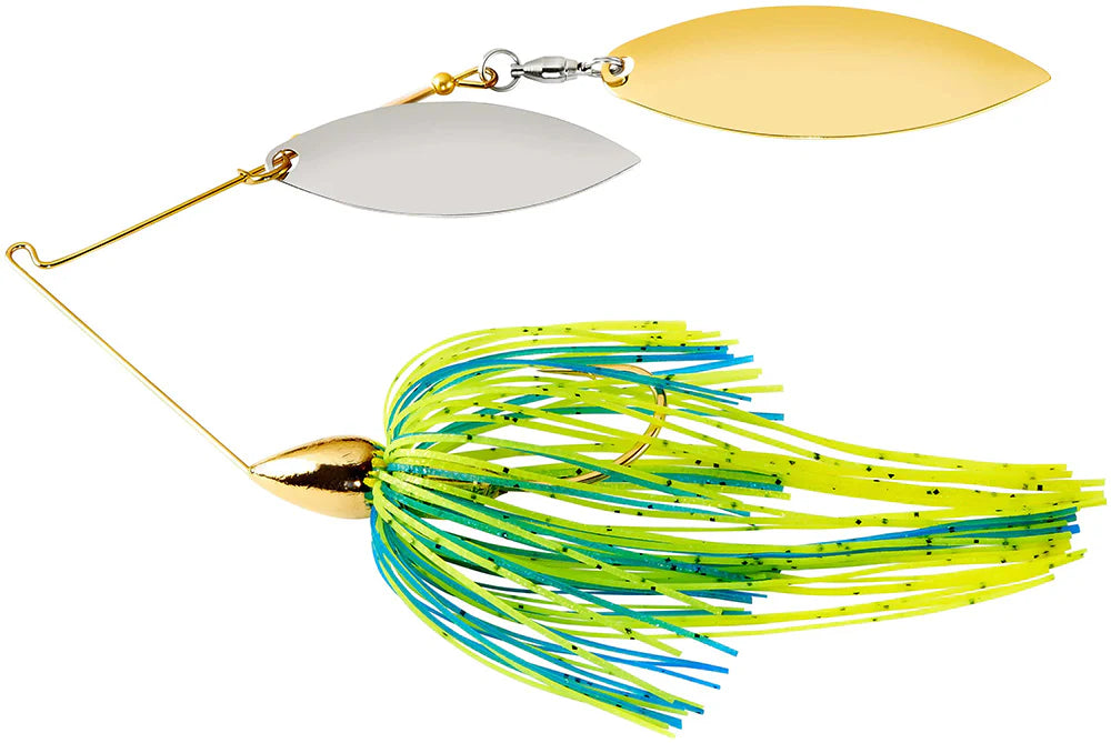 War Eagle Gold Spinner Bait Double Willow