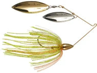 War Eagle Gold Spinner Bait Double Willow