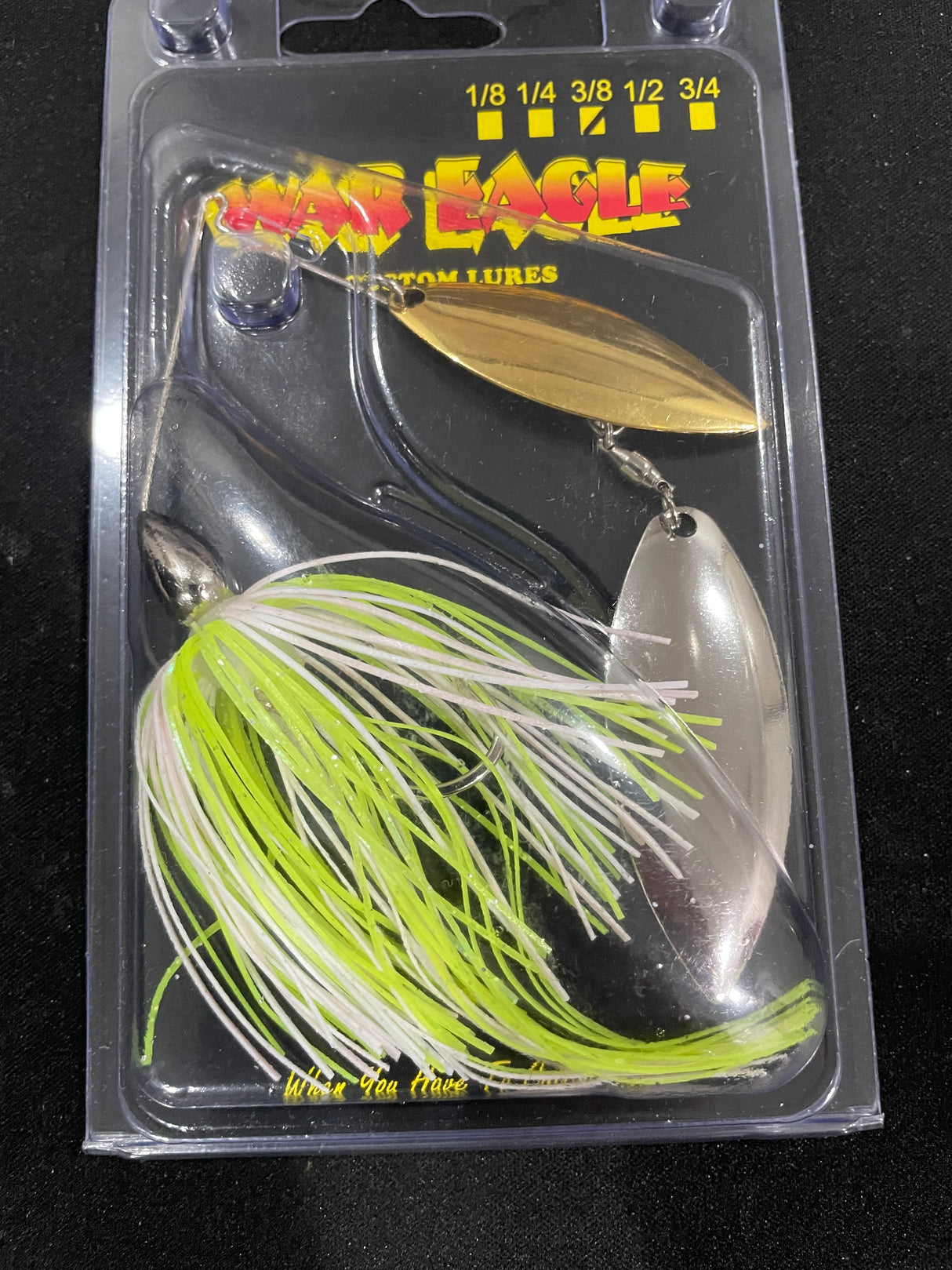 War Eagle Nickle Spinner Bait Double Willow