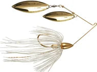 War Eagle Gold Spinner Bait Double Willow