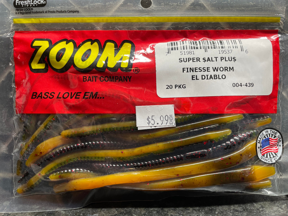Zoom Finesse Worms