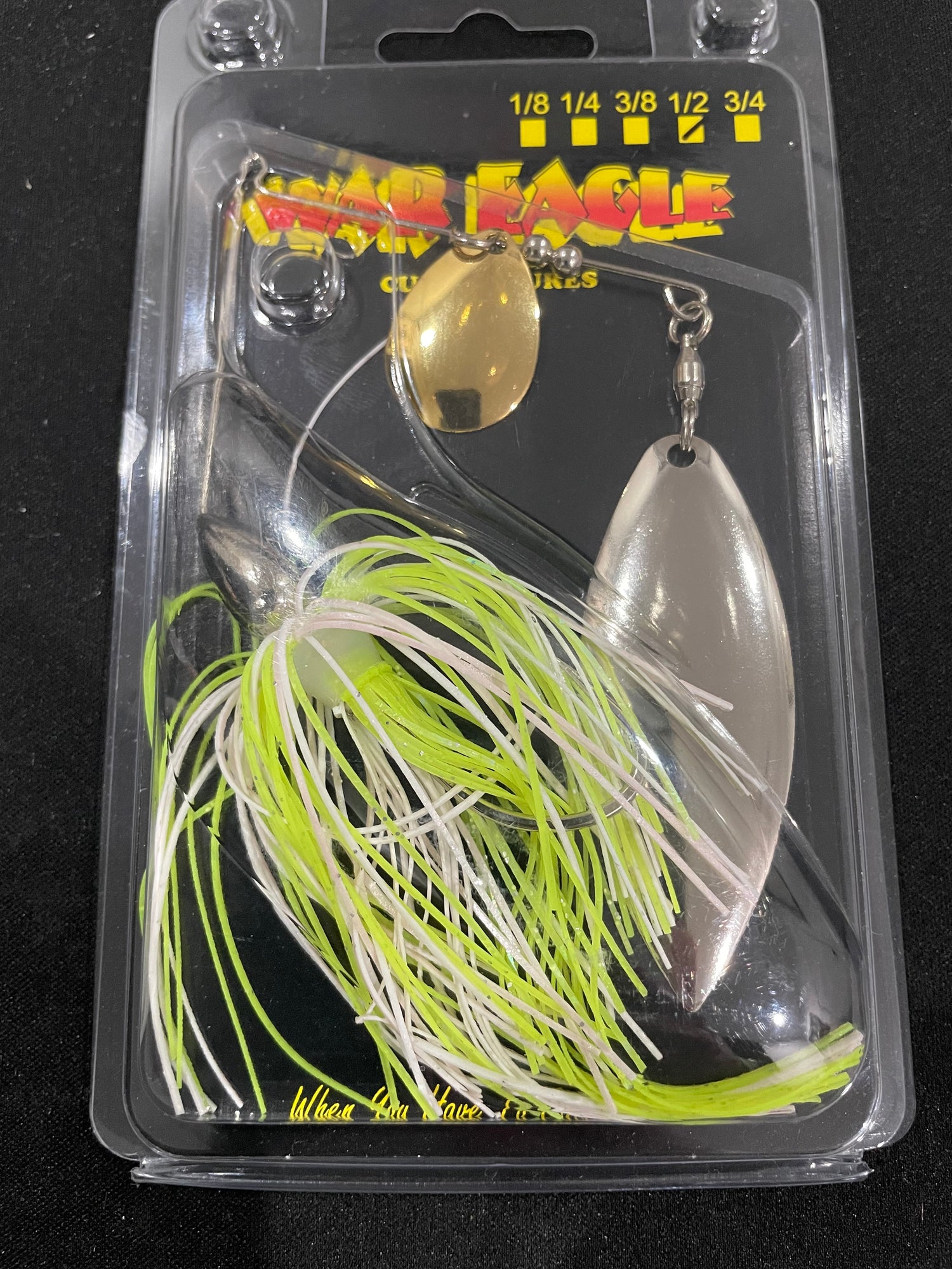 War Eagle Nickle Spinner Bait Colorado Willow