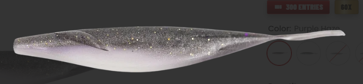 Big Bag Outdoors Gyotaku Shad 5"