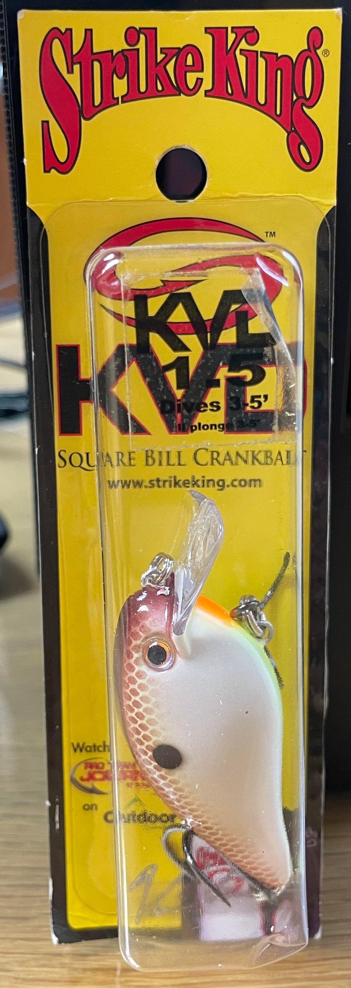 Strike King KVD 1.5 HC Squarebill Silent Crank Bait